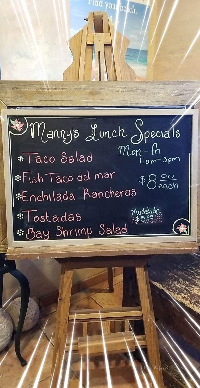 Manny's Mexican Cocina - Onalaska, WI menu_pic