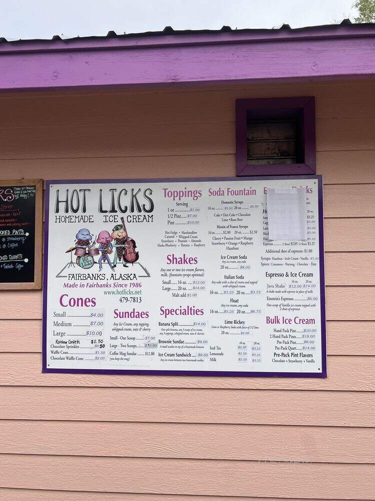 Hot Licks Homemade Ice Cream - Fairbanks, AK
