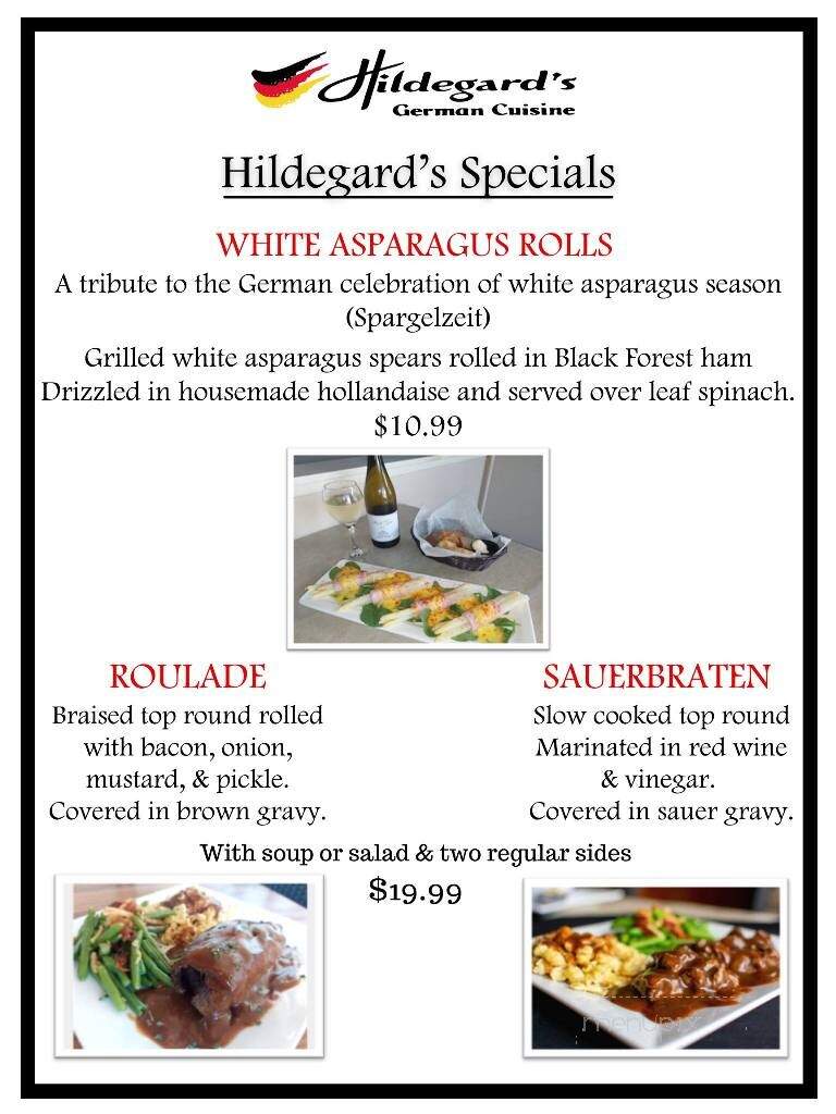 Hildegard's German Cuisine - Huntsville, AL