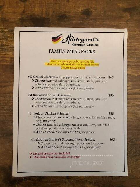 Hildegard's German Cuisine - Huntsville, AL