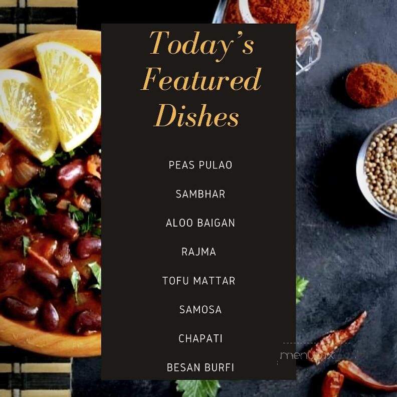 Govinda's - Toronto, ON menu_pic