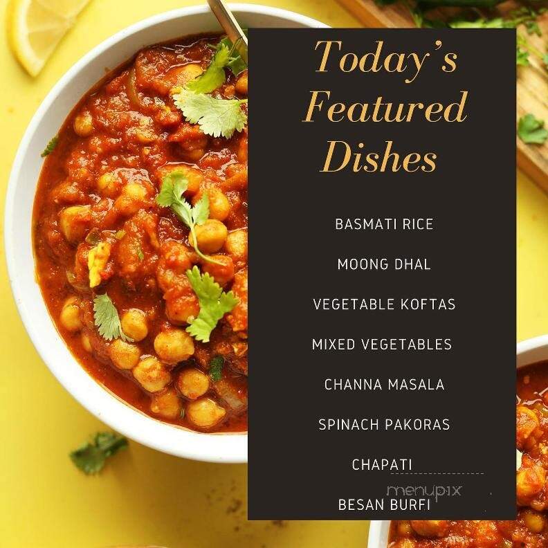 Govinda's - Toronto, ON menu_pic