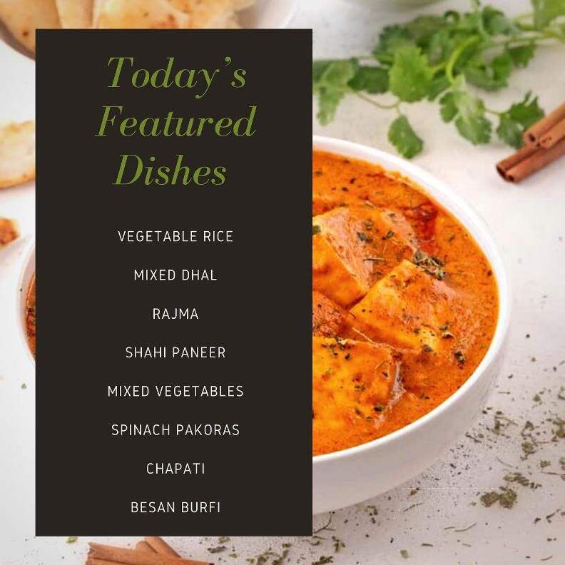 Govinda's - Toronto, ON menu_pic
