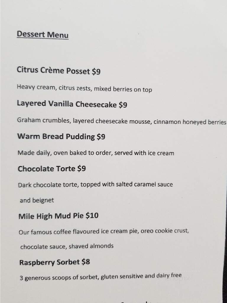 West Coast Grill - Sooke, BC menu_pic