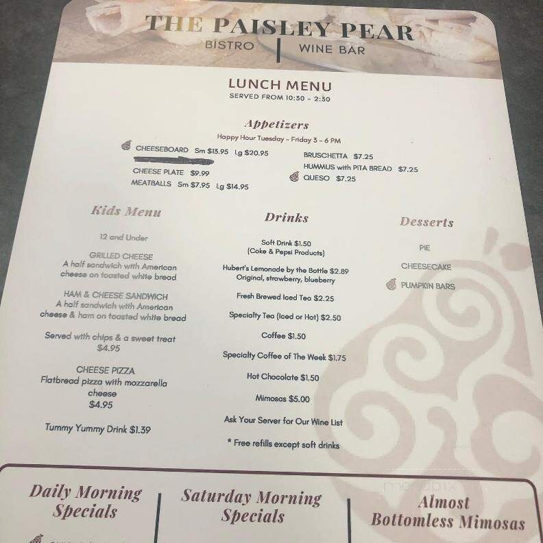 The Paisley Pear Cafe - Hays, KS