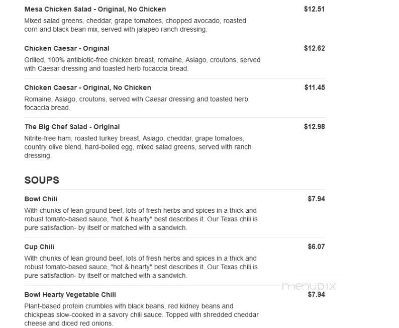 Jason's Deli - East Peoria, IL menu_pic