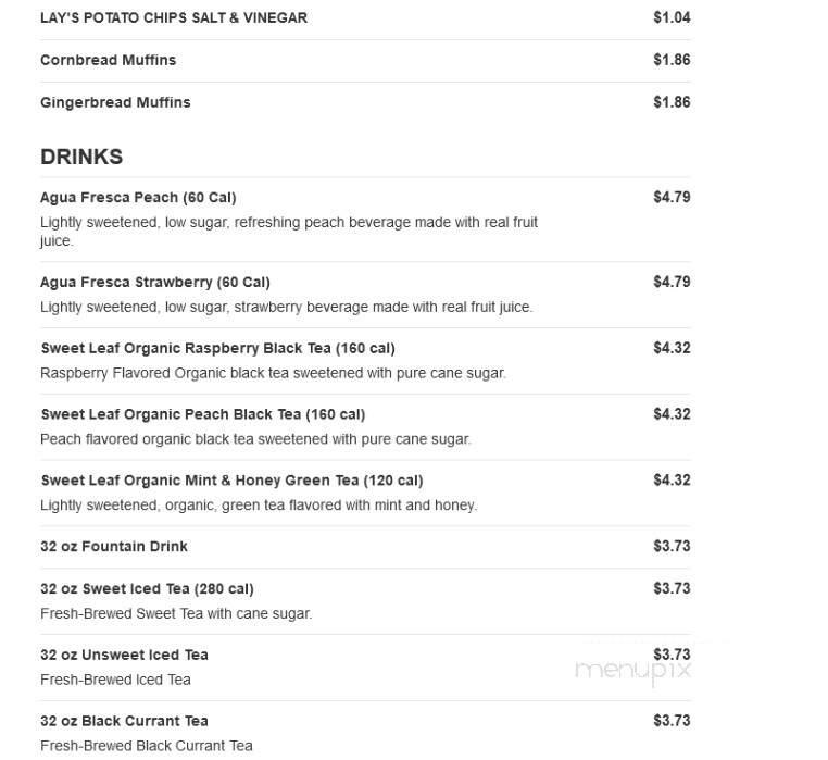 Jason's Deli - East Peoria, IL menu_pic