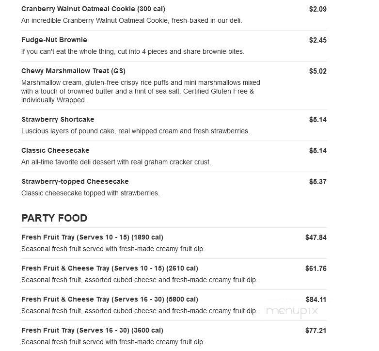 Jason's Deli - East Peoria, IL menu_pic
