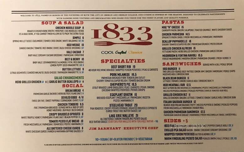 1833 - Oberlin, OH menu_pic