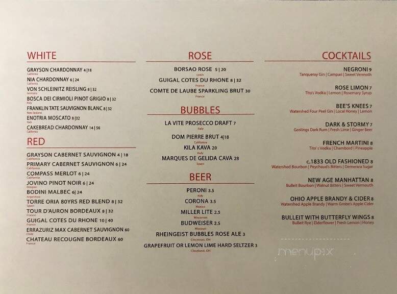 1833 - Oberlin, OH menu_pic