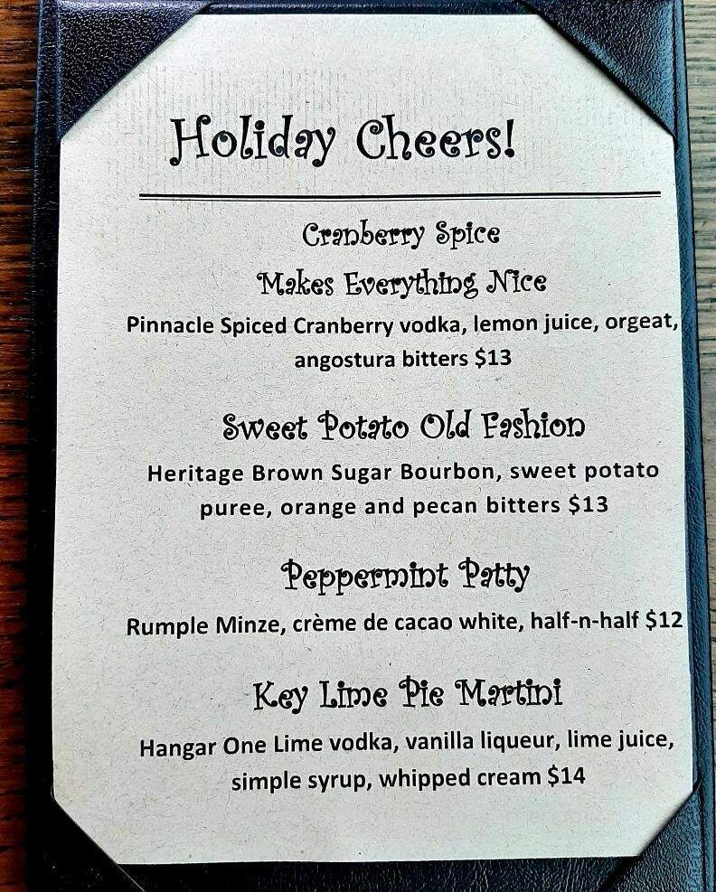 UP On The Roof - Greenville, SC menu_pic