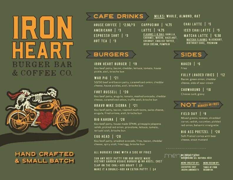 War Horse Brewery - Geneva, NY menu_pic