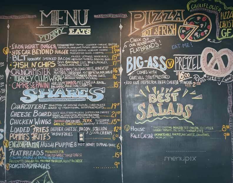 War Horse Brewery - Geneva, NY menu_pic