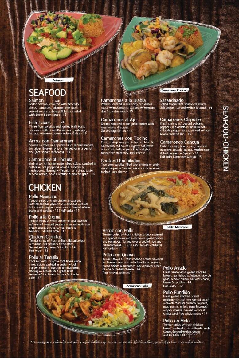 Casa Tequila - Stuart, FL menu_pic