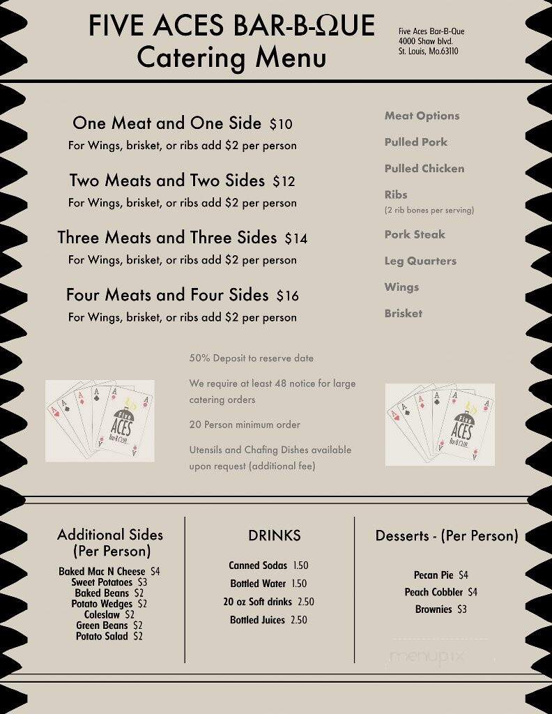 Five Aces Bar-B-Que - St. Louis, MO