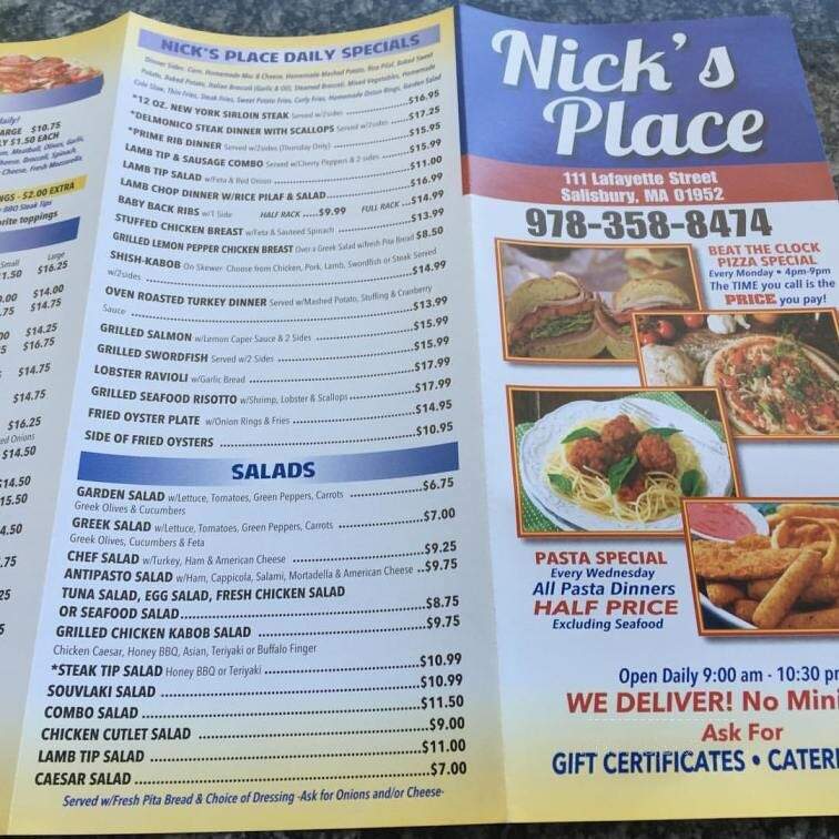 Nick's Place - Salisbury, MA