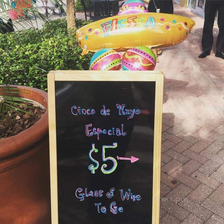 Fine Wine & Tastings on Main - Lakewood Ranch, FL menu_pic