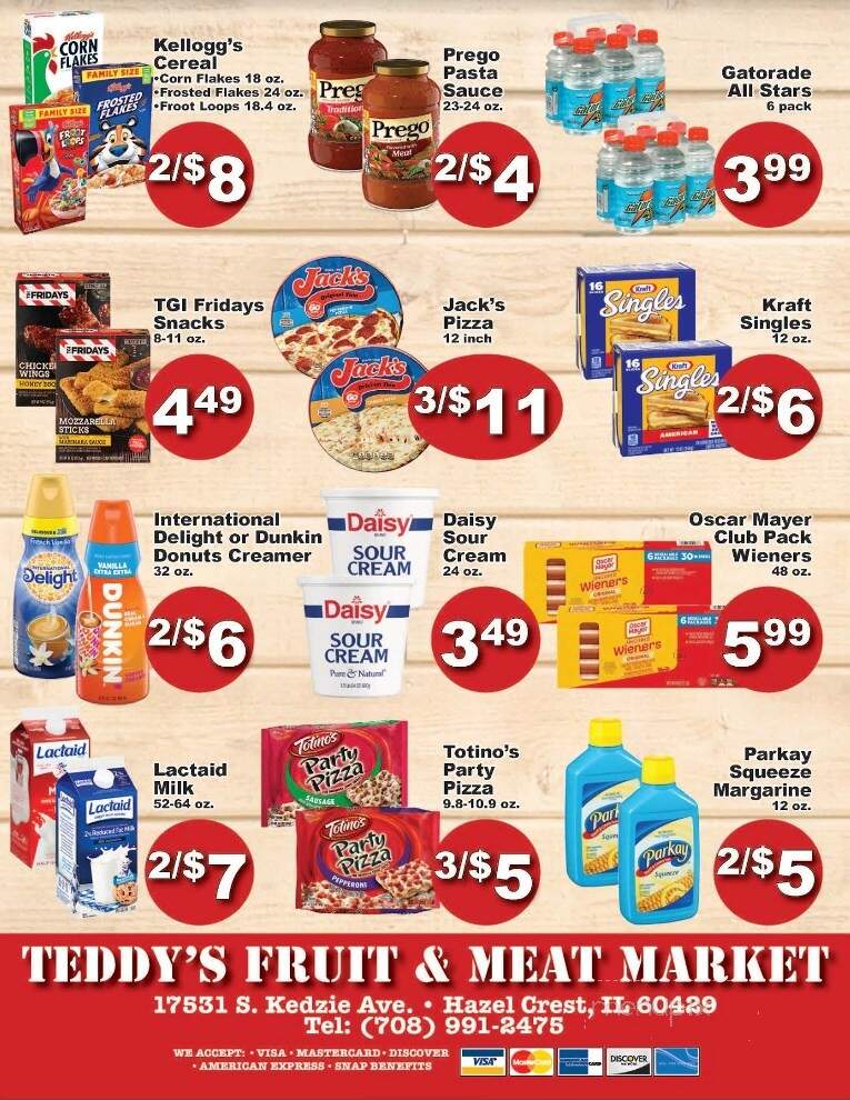 Teddy's Fruit and Meat Market - Hazel Crest, IL