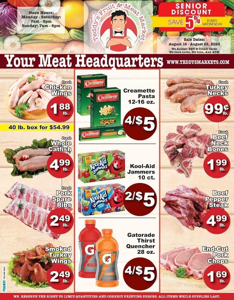 Teddy's Fruit and Meat Market - Hazel Crest, IL