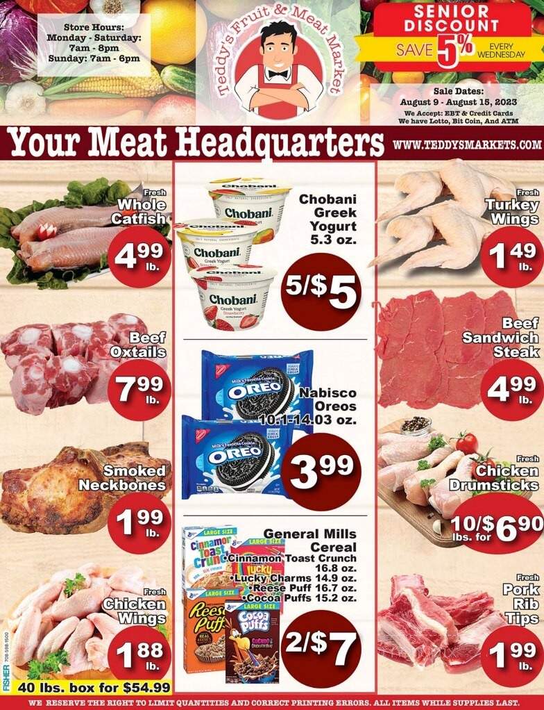 Teddy's Fruit and Meat Market - Hazel Crest, IL