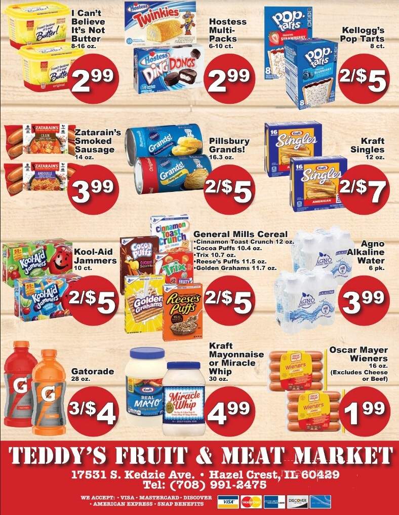 Teddy's Fruit and Meat Market - Hazel Crest, IL