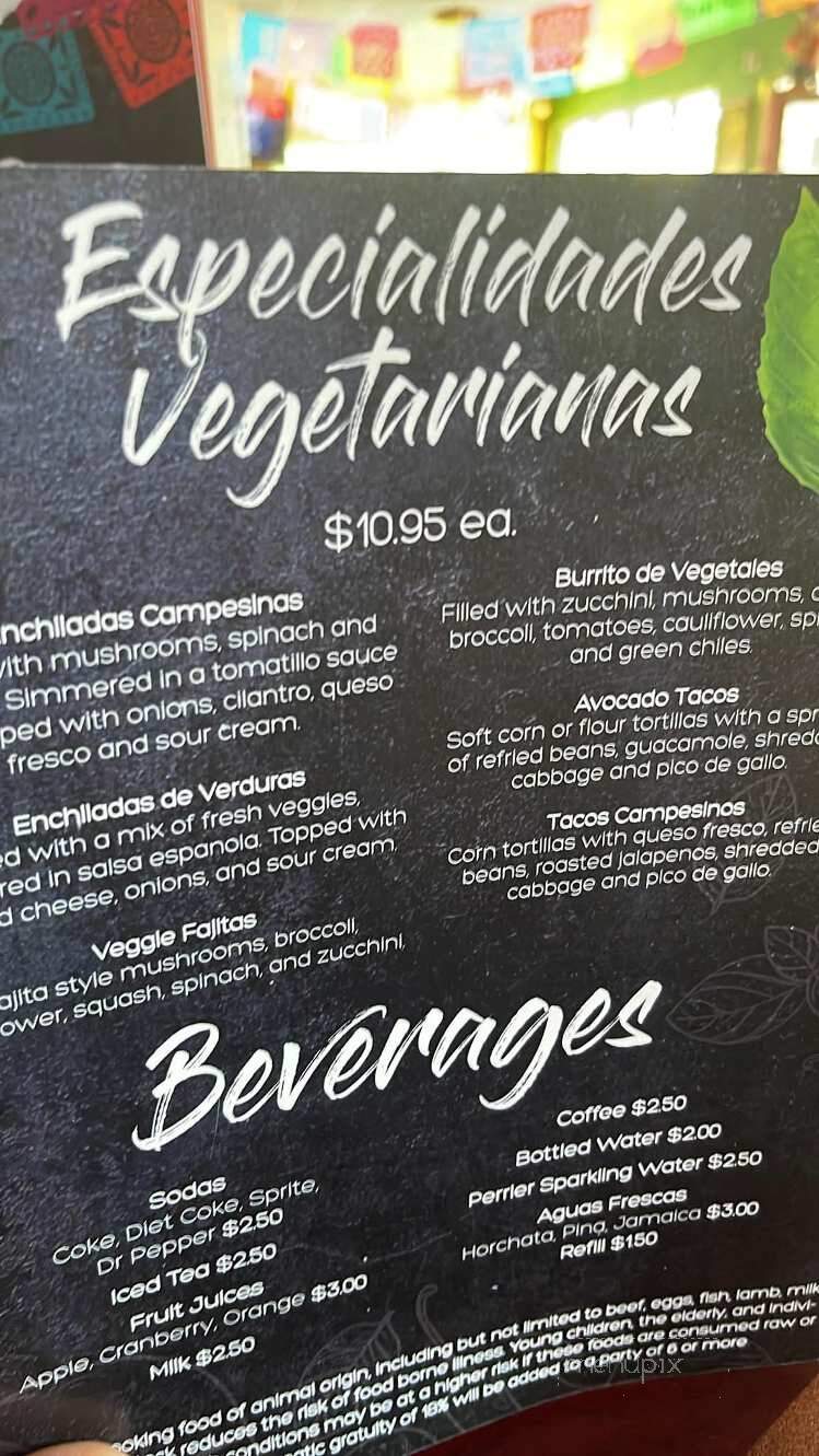 Chavelos Mexican Bar and Grill - Henderson, NV menu_pic