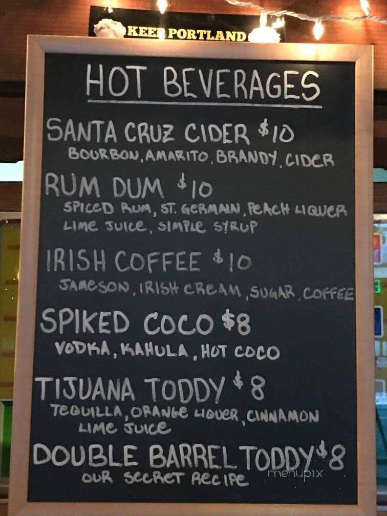 Double Barrel Tavern - Portland, OR menu_pic