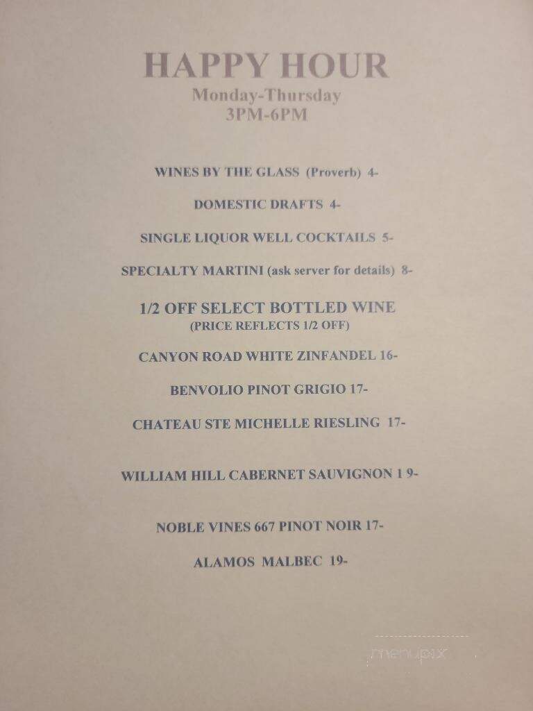 Drift Kitchen & Bar - Jensen Beach, FL menu_pic
