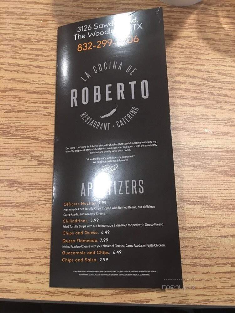 La Cocina de Roberto - The Woodlands, TX