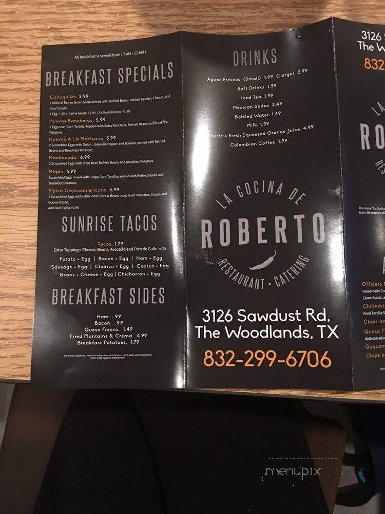 La Cocina de Roberto - The Woodlands, TX