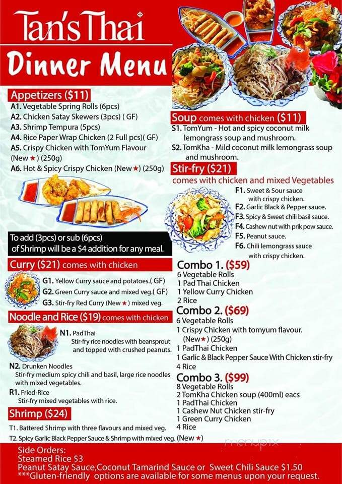 Nakhon Thai - Kemptville, ON menu_pic