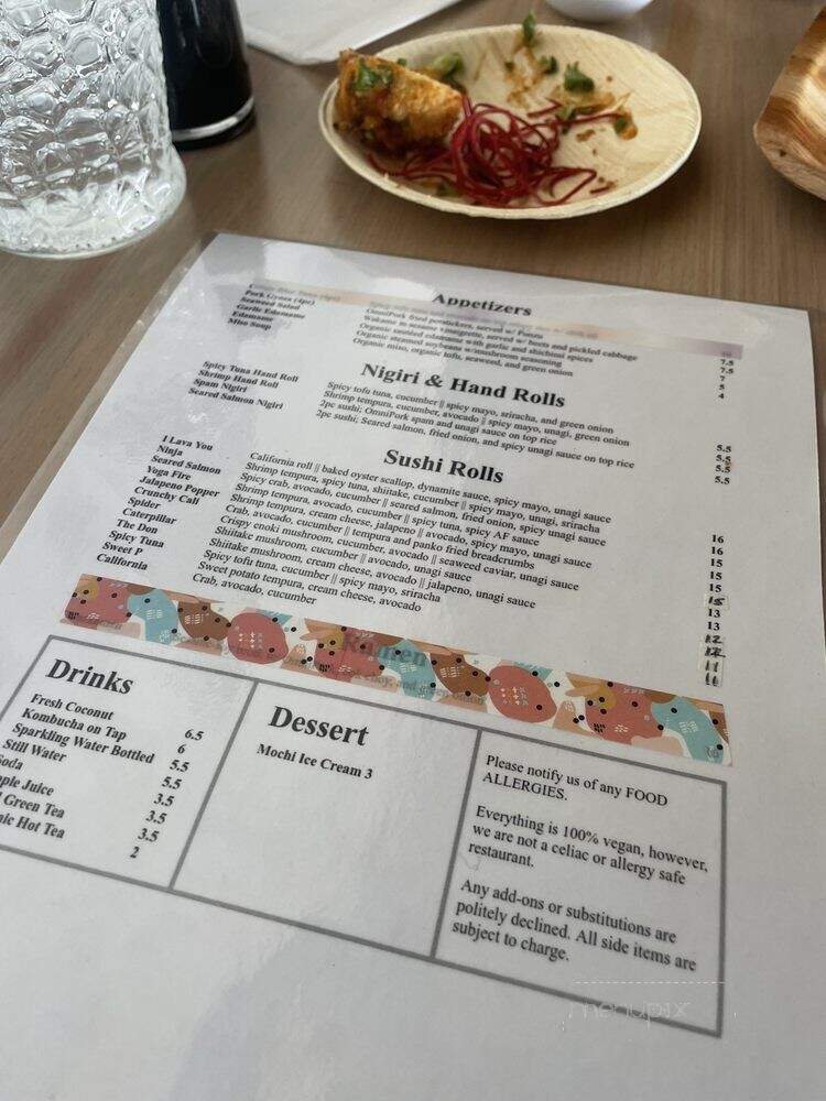 Kensho - Westminster, CA menu_pic