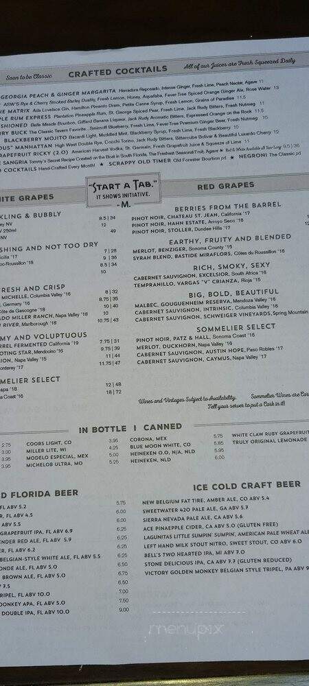 Marlow's Tavern - Oviedo, FL menu_pic