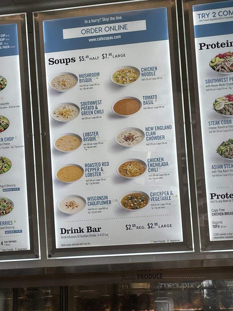 Cafe Zupas - Nampa, ID menu_pic