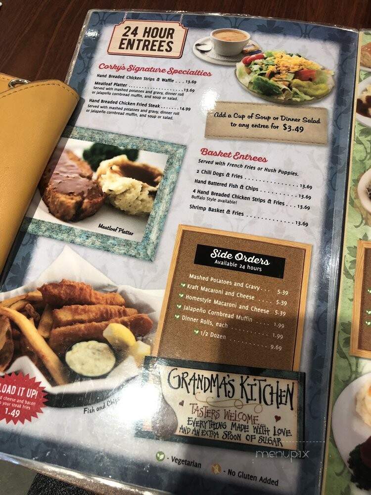 Corky's Kitchen and Bakery - Claremont, CA menu_pic