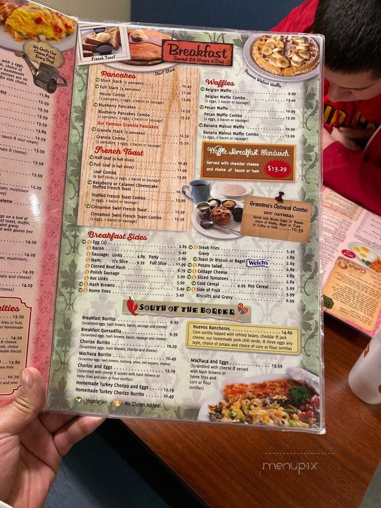 Corky's Kitchen and Bakery - Claremont, CA menu_pic