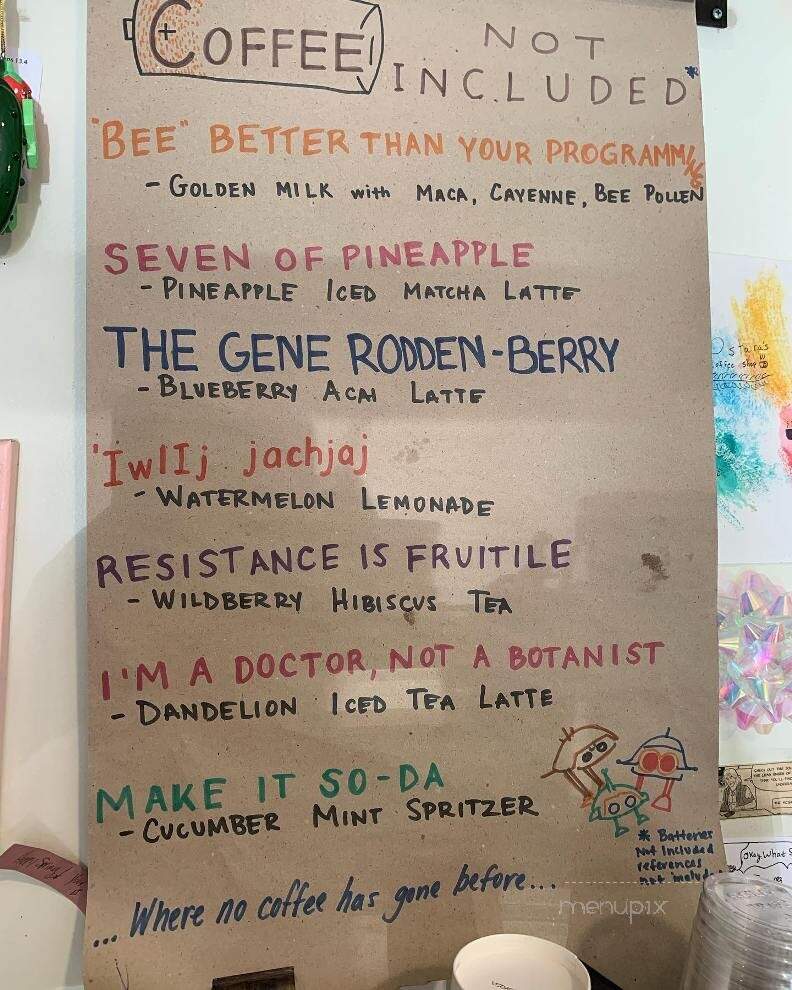 Ostara's Coffee House - West Cape May, NJ menu_pic
