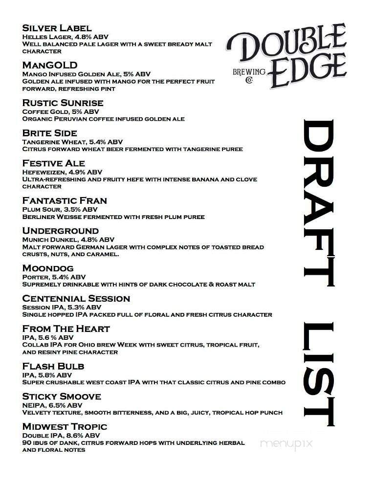 Double Edge Brewing - Lancaster, OH