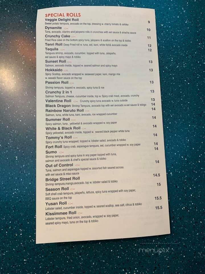 Yusan Sushi & Ramen - Stroudsburg, PA menu_pic