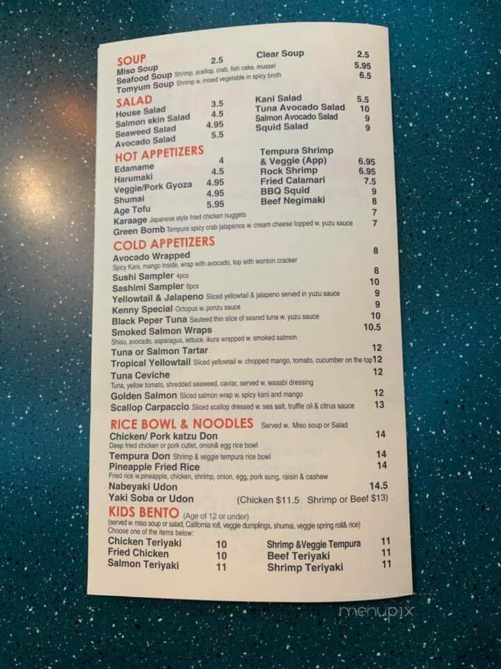 Yusan Sushi & Ramen - Stroudsburg, PA menu_pic