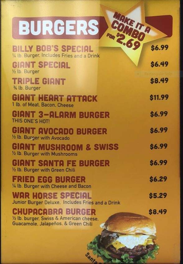 Billy Bob's Hamburgers - Devine, TX