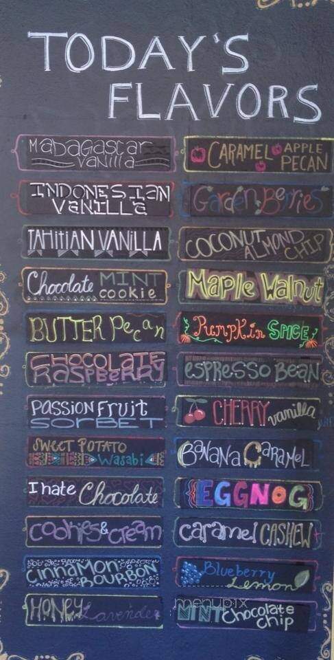 Owowcow Creamery - Easton, PA menu_pic