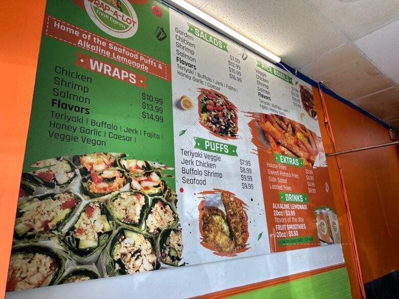 Wrap A Lot - College Park, GA menu_pic