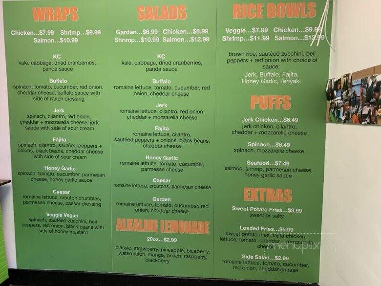 Wrap A Lot - College Park, GA menu_pic