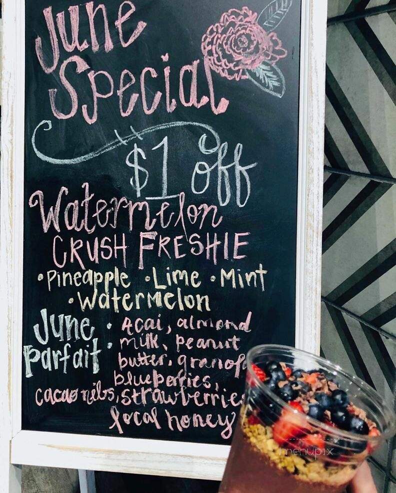 Fresh Vibes - Greenville, NC menu_pic