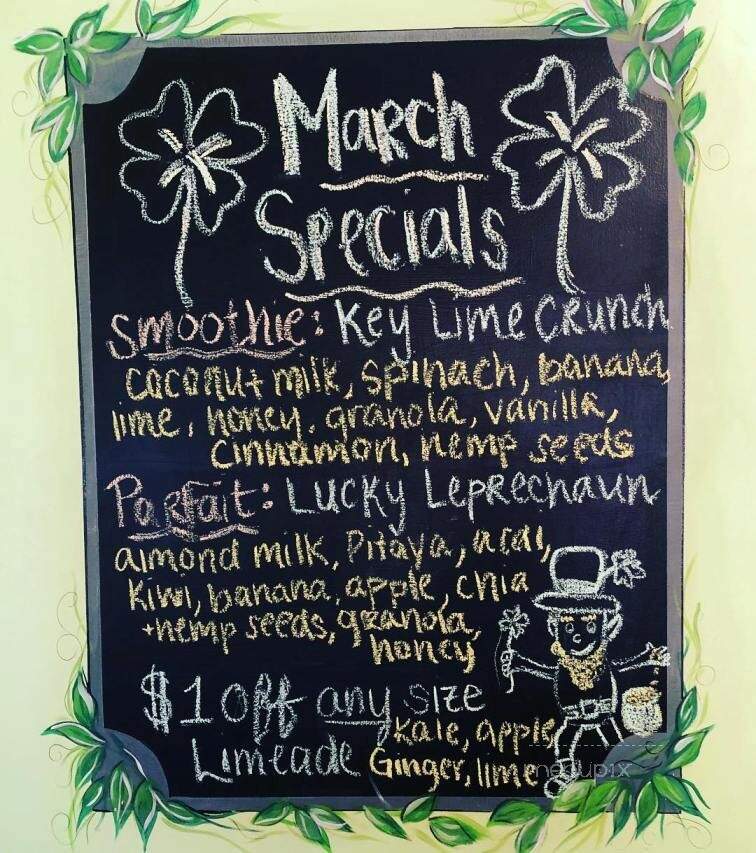 Fresh Vibes - Greenville, NC menu_pic