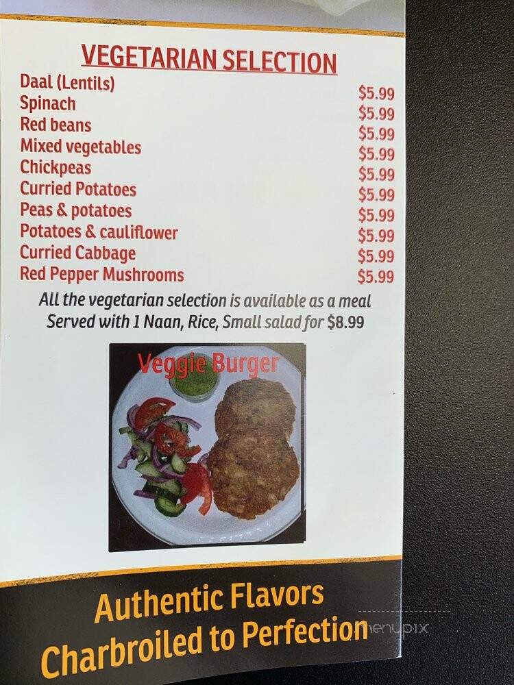 KJ's Grill & Kabab House - Salem, VA menu_pic