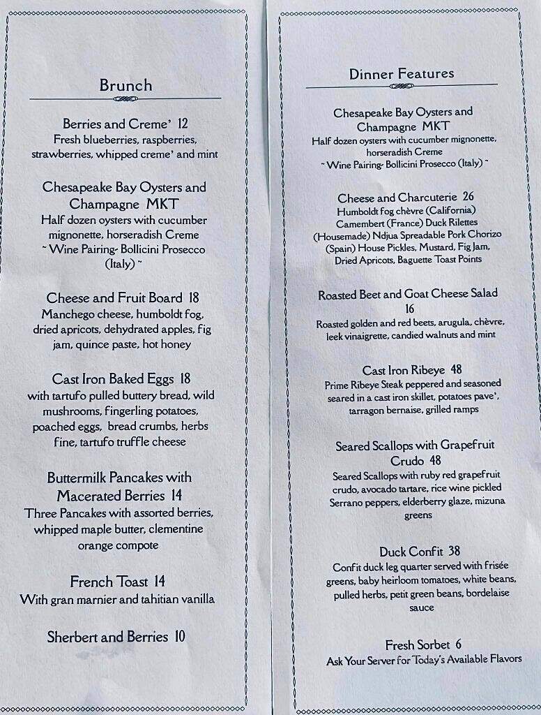 Abbiocco Italian Cuisine - Chesterton, IN menu_pic