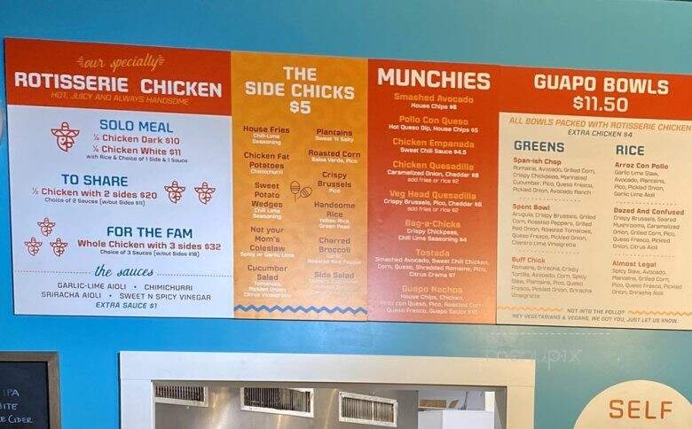 El Pollo Guapo - Glastonbury, CT menu_pic