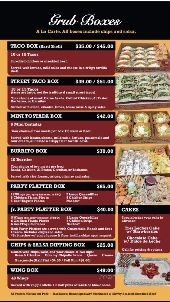 LaCo Taco - Valencia, CA menu_pic